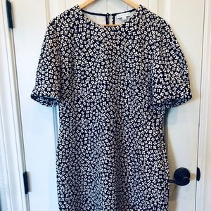 ASOS warehouse split crepe dress